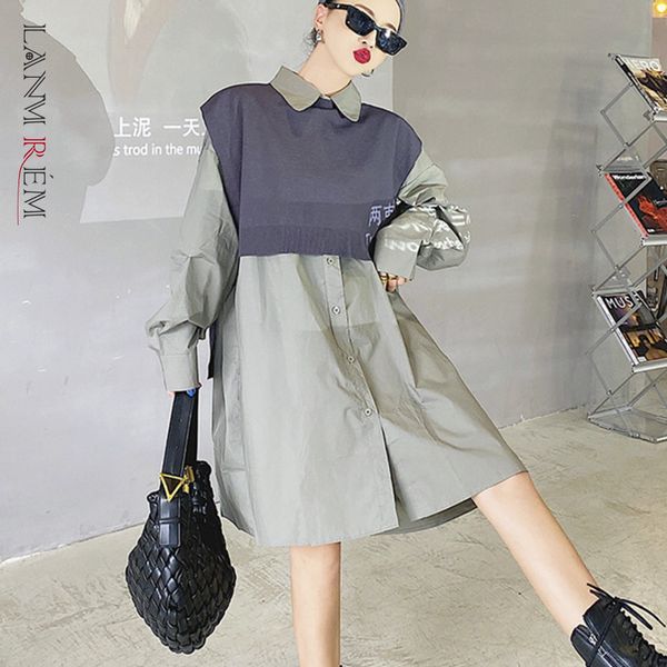 spring autumn long blouse for women elegant full sleeve lapel collar loose large size office lady shirt tx401 210507, White
spring autumn long blouse for women elegant full sleeve lapel collar loose large size office lady shirt tx401 210507, White