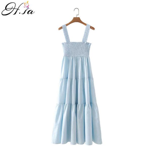 h.sa summer dresses holiday beach dress sleeveless elastic waist dress a -line solid spaghetti strap casual blue summer boho 210716, Black;gray
h.sa summer dresses holiday beach dress sleeveless elastic waist dress a -line solid spaghetti strap casual blue summer boho 210716, Black;gray