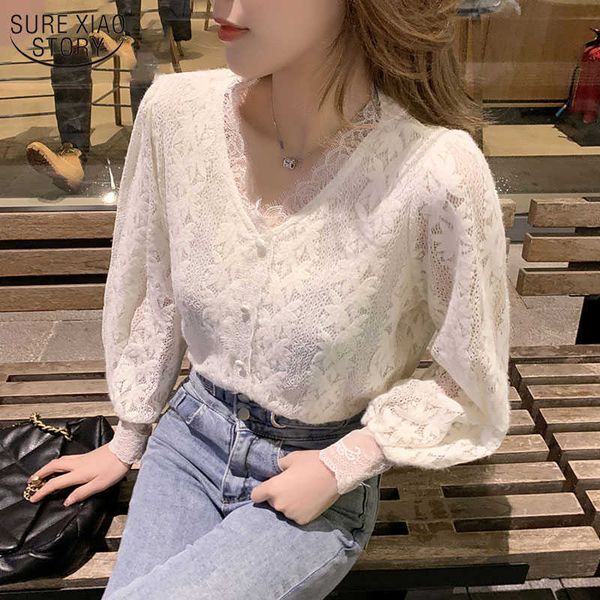 lace white blouse bottoming shirt spring and autumn -4xl plus size clothing for women fashion women temperament 13356 210527
lace white blouse bottoming shirt spring and autumn -4xl plus size clothing for women fashion women temperament 13356 210527