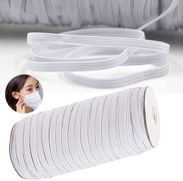 braided elastic band 1/4 inch width white cord heavy stretch high elasticity knit outdoor gadgets
braided elastic band 1/4 inch width white cord heavy stretch high elasticity knit outdoor gadgets