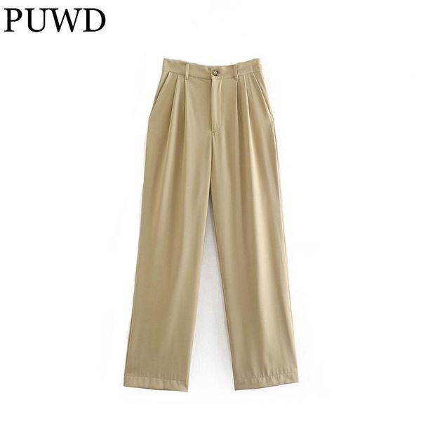 women's pants & capris vintage girls twill khaki 2021 spring-autumn fashion ladies high waist solid color trousers elegant women chic p, Black;white
women's pants & capris vintage girls twill khaki 2021 spring-autumn fashion ladies high waist solid color trousers elegant women chic p, Black;white