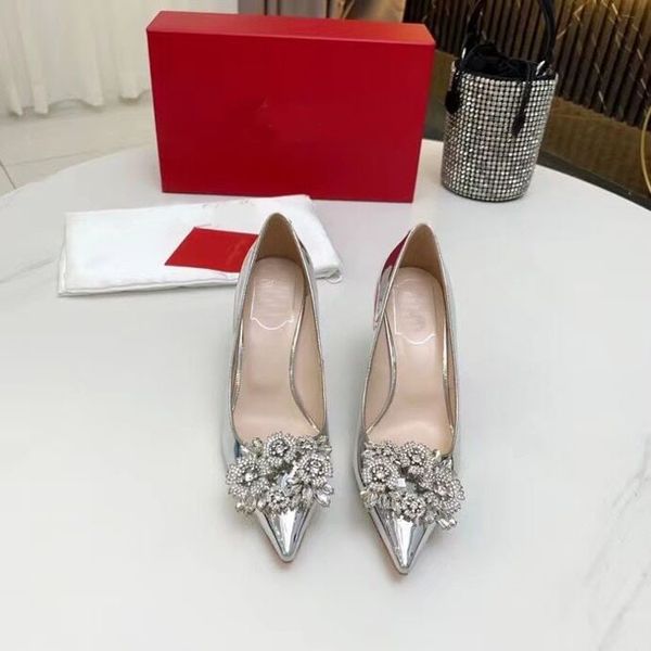 italian rhinestone women's shoes leather soled high heels pointed sandals with card dust bag wedding 35-40, Black
italian rhinestone women's shoes leather soled high heels pointed sandals with card dust bag wedding 35-40, Black