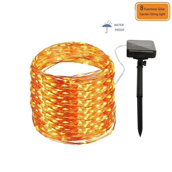 solar lamps led string fairy lights 8 functions 42m 400 outdoor waterproof garden power lamp for garland decoration
solar lamps led string fairy lights 8 functions 42m 400 outdoor waterproof garden power lamp for garland decoration