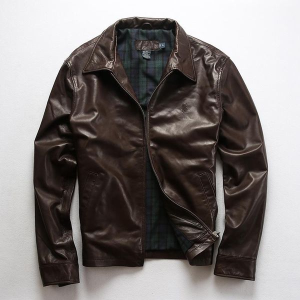 men's leather & faux 2021 men casual genuine jacket first layer sheepskin black/brown business plue size m-4xl
men's leather & faux 2021 men casual genuine jacket first layer sheepskin black/brown business plue size m-4xl