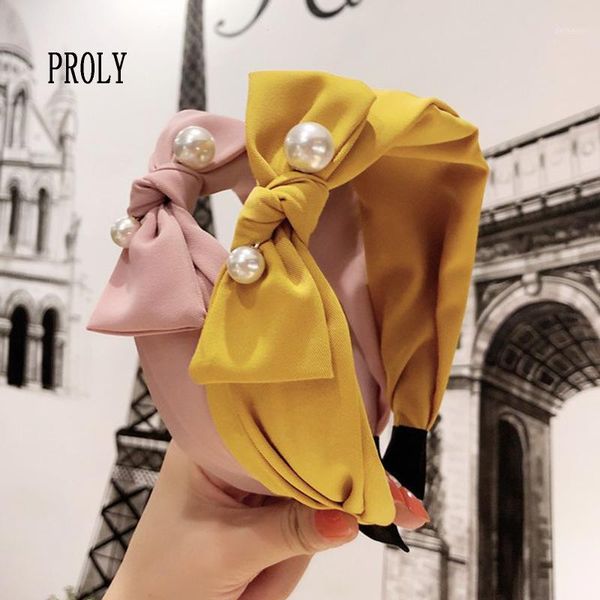 fashion women headband wide side big bowknot headwear pearls hairband casual fresh turban hair accessories1
fashion women headband wide side big bowknot headwear pearls hairband casual fresh turban hair accessories1
