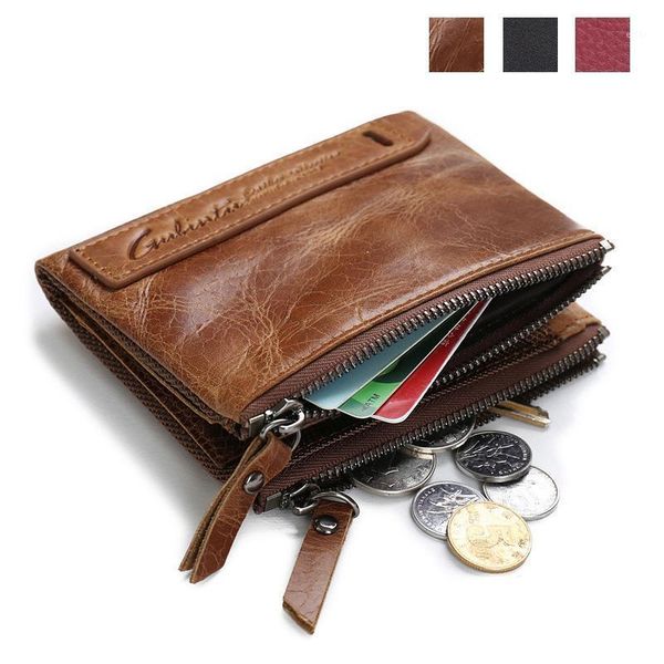 wallets 100% genuine leather men wallet small zipper portomonee male short coin purse pocket brand carteira for rfid1, Red;black
wallets 100% genuine leather men wallet small zipper portomonee male short coin purse pocket brand carteira for rfid1, Red;black