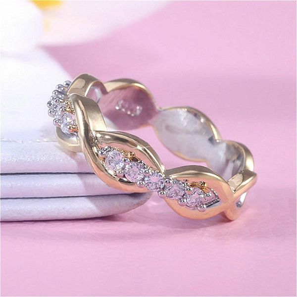wedding rings visisap two colour 8 character engagement for women inlaid zircon creative small ring fine jewelry drop b2935, Slivery;golden
wedding rings visisap two colour 8 character engagement for women inlaid zircon creative small ring fine jewelry drop b2935, Slivery;golden