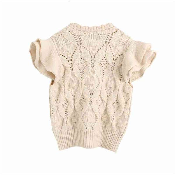 merodi women fashion cascade ruffles short sleeve za knitted cardigans sweater female autumn loose v-neck sweater vest chic, White;black
merodi women fashion cascade ruffles short sleeve za knitted cardigans sweater female autumn loose v-neck sweater vest chic, White;black