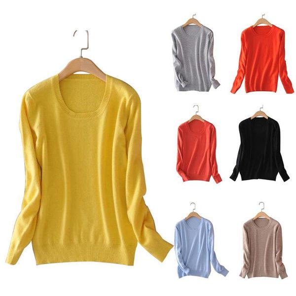 women's sweaters autumn women faux cashmere solid color pullover round neck long sleeve sweater for clothing, White;black
women's sweaters autumn women faux cashmere solid color pullover round neck long sleeve sweater for clothing, White;black