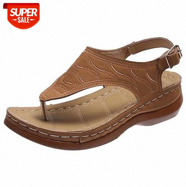 Sandals Women 2020 Retro Rome Women'S Flip Flops Low Heels Shoes Casual Comfortable Ladies Sandalias Mujer #oi51, Black
Sandals Women 2020 Retro Rome Women'S Flip Flops Low Heels Shoes Casual Comfortable Ladies Sandalias Mujer #oi51, Black