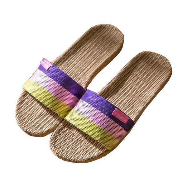 slippers 2021 tzldn fashion flax home indoor floor shoes cross belt silent sweat non-slip for summer women men sandals, Black
slippers 2021 tzldn fashion flax home indoor floor shoes cross belt silent sweat non-slip for summer women men sandals, Black