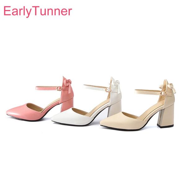 brand s comfortable pink apricot women sandals square heels white ladies office shoes ek08 plus big size 32 45 46, Black
brand s comfortable pink apricot women sandals square heels white ladies office shoes ek08 plus big size 32 45 46, Black