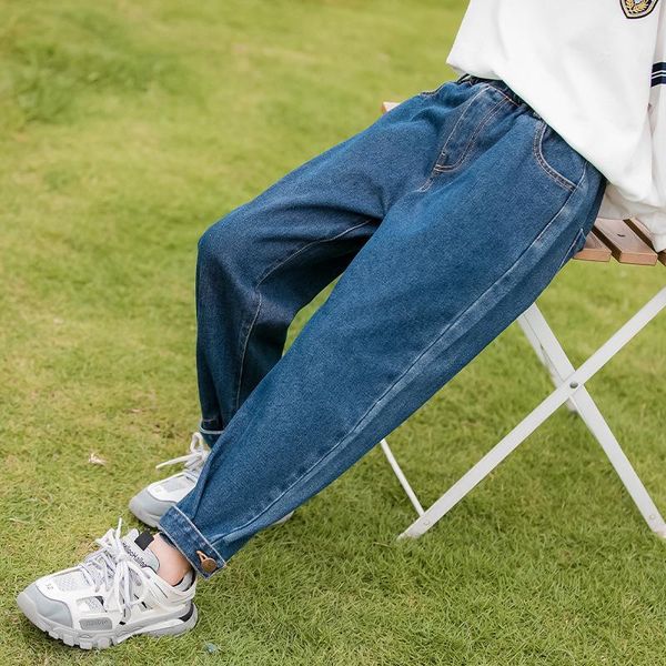 jeans teenage girls elastic/mid waist kids pants baby girl trousers loose for teens children pantalon 8 10 12 14 15 y, Blue
jeans teenage girls elastic/mid waist kids pants baby girl trousers loose for teens children pantalon 8 10 12 14 15 y, Blue