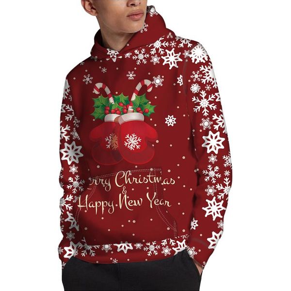 men's hoodies & sweatshirts classic couple hoodie christmas gift gloves snowflake print fake two pullover pocket high-quality casual sw, Black
men's hoodies & sweatshirts classic couple hoodie christmas gift gloves snowflake print fake two pullover pocket high-quality casual sw, Black
