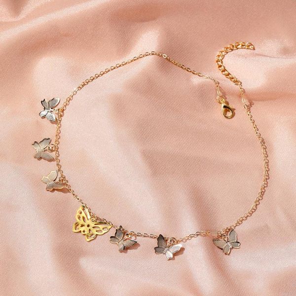 pendant necklaces butterfly necklace fashion golden silvery chain around the neck for women jewellery accessories 2021 lady gift, Silver
pendant necklaces butterfly necklace fashion golden silvery chain around the neck for women jewellery accessories 2021 lady gift, Silver