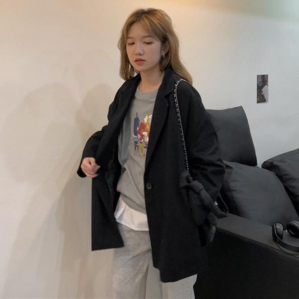 Women's Suits & Blazers Korean Version Of Ins All-Match Slim Suit Long-Sleeved Cardigan Jacket Black 0R7X, White;black
Women's Suits & Blazers Korean Version Of Ins All-Match Slim Suit Long-Sleeved Cardigan Jacket Black 0R7X, White;black