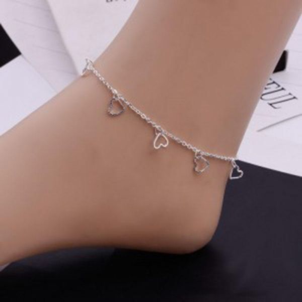 anklets fashion silver color shiny chain for women dual-use cute wild fresh retro minimalism bracelet jewelry gifts, Red;blue
anklets fashion silver color shiny chain for women dual-use cute wild fresh retro minimalism bracelet jewelry gifts, Red;blue
