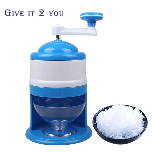 portable hand crank manual ice shaver crusher household multifunction shredding snow maker machine #4 crushers & shavers
portable hand crank manual ice shaver crusher household multifunction shredding snow maker machine #4 crushers & shavers