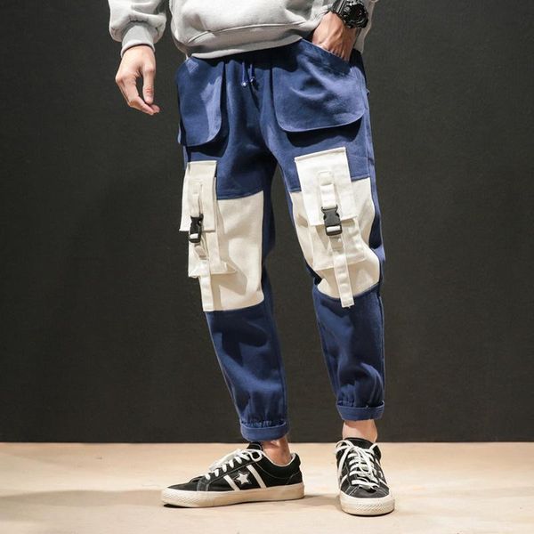 men's pants harajuku men japanese style fashion cargo autumn and spring hip hop harem streetwear trousers plus size, Black
men's pants harajuku men japanese style fashion cargo autumn and spring hip hop harem streetwear trousers plus size, Black