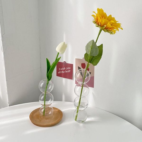 ins spherical vase bubble glass transparent creative flower holder decorative deskornaments nordic vases home decor
ins spherical vase bubble glass transparent creative flower holder decorative deskornaments nordic vases home decor