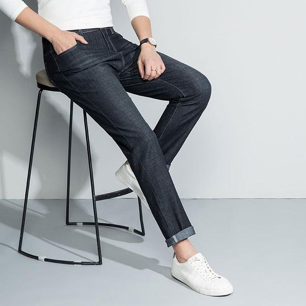 men's jeans 2021 brand business classic casual fashion trousers slim denim overalls pants men, Blue
men's jeans 2021 brand business classic casual fashion trousers slim denim overalls pants men, Blue
