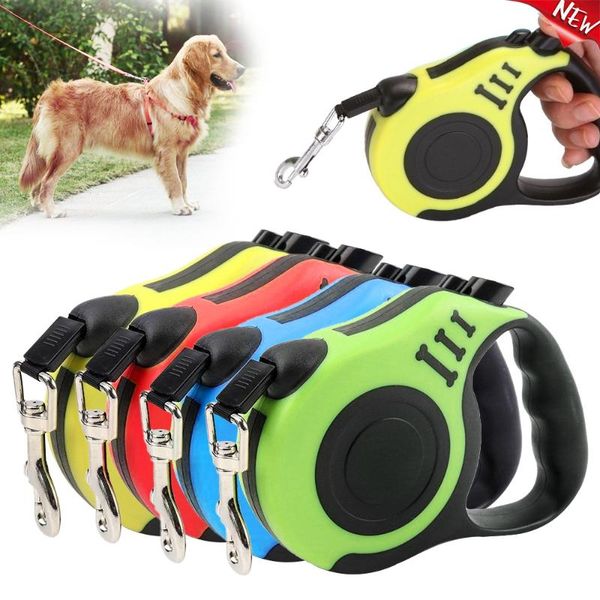 5/3m durable dog leash automatic retractable nylon cat lead extending puppy walking running roulette for dogs pet supplies collars & leashes
5/3m durable dog leash automatic retractable nylon cat lead extending puppy walking running roulette for dogs pet supplies collars & leashes