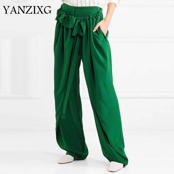 women's pants & capris fashion long female spring 2021 wild casual women chiffon korean style wide leg v147, Black;white
women's pants & capris fashion long female spring 2021 wild casual women chiffon korean style wide leg v147, Black;white
