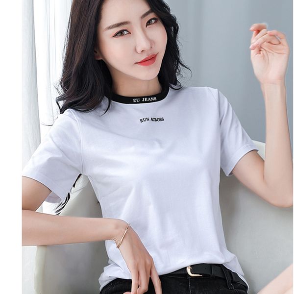 women's t-shirt female t-shirt, women's t-shirt for summer, short sleeve korean cotton, clothes, , 7ks8, White
women's t-shirt female t-shirt, women's t-shirt for summer, short sleeve korean cotton, clothes, , 7ks8, White