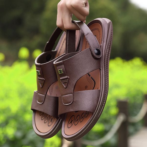 464748 size 2021 summer new mens casual sandals summer dual purpose running rivers and lakes stylish beach sandals vietnamese sandals, Black
464748 size 2021 summer new mens casual sandals summer dual purpose running rivers and lakes stylish beach sandals vietnamese sandals, Black