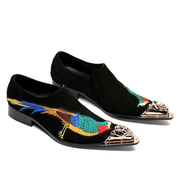 dress shoes spring autumn suede leather pattern printing white 2021 men loafers wedding and party fashion men's flats, Black
dress shoes spring autumn suede leather pattern printing white 2021 men loafers wedding and party fashion men's flats, Black