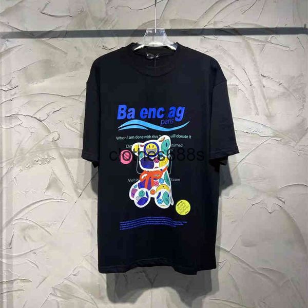 fashion hoodies 2022 designer t-shirts hoodies balencaigas spring bear color bubble joint men's women's neutral loose casual carto, White;black
fashion hoodies 2022 designer t-shirts hoodies balencaigas spring bear color bubble joint men's women's neutral loose casual carto, White;black