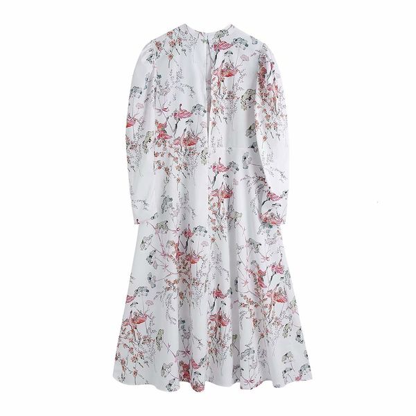 skirts fashion women round neck long sleeve printed midi dress vintage fresh flower puff sleeves chic female dresses vestidos mujer, Black
skirts fashion women round neck long sleeve printed midi dress vintage fresh flower puff sleeves chic female dresses vestidos mujer, Black