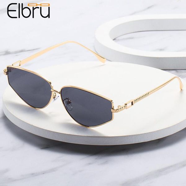 elbru 2021 fashion women small sunglasses men metal gold irregular frame uv400 sunshade vintage colorful hd lens sun glasses, White;black
elbru 2021 fashion women small sunglasses men metal gold irregular frame uv400 sunshade vintage colorful hd lens sun glasses, White;black