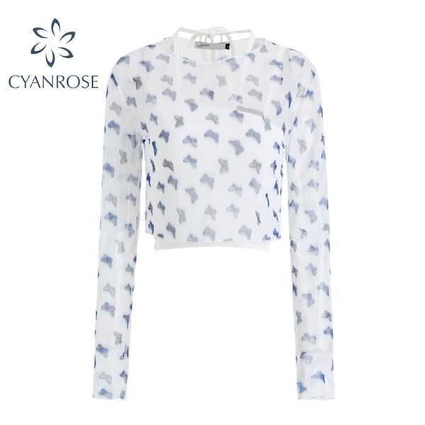 t shirt 2 pieces sets women sleeveless white strapl camisole+long sleeve mesh outer clubwear outfits 210515
t shirt 2 pieces sets women sleeveless white strapl camisole+long sleeve mesh outer clubwear outfits 210515
