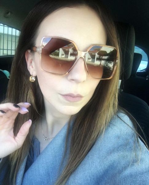 sunglasses oversized square for women and men uv protection eyeglasses retro big frame sun glasses fashion shades, White;black
sunglasses oversized square for women and men uv protection eyeglasses retro big frame sun glasses fashion shades, White;black