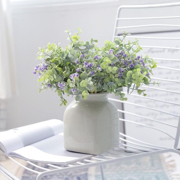 decorative flowers & wreaths green artificial leaves large eucalyptus leaf plants wall material fake for home shop garden party decor 36cm
decorative flowers & wreaths green artificial leaves large eucalyptus leaf plants wall material fake for home shop garden party decor 36cm