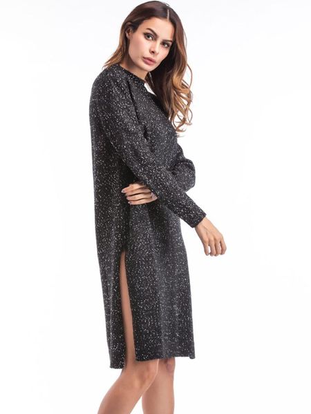 casual dresses 2021 women knitted spring autumn simple round neck pullover solid color straight dress vintage retro streetwear, Black;gray
casual dresses 2021 women knitted spring autumn simple round neck pullover solid color straight dress vintage retro streetwear, Black;gray