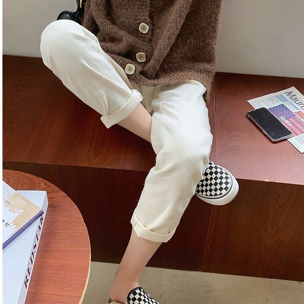 jeans 2021 spring women's brem high waist vintage belt loose pants femme jeans, Blue
jeans 2021 spring women's brem high waist vintage belt loose pants femme jeans, Blue