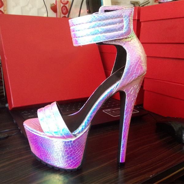 summer catwalk shoes woman platform peep toe sandals ultra high 16 cm heels wedding dress plus size 43, Black
summer catwalk shoes woman platform peep toe sandals ultra high 16 cm heels wedding dress plus size 43, Black