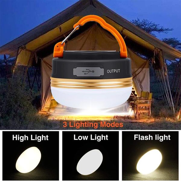 portable lanterns led camping light 3 modes waterproof usb rechargeable lantern flashlights power bank for fishing outdoor tent emergency
portable lanterns led camping light 3 modes waterproof usb rechargeable lantern flashlights power bank for fishing outdoor tent emergency