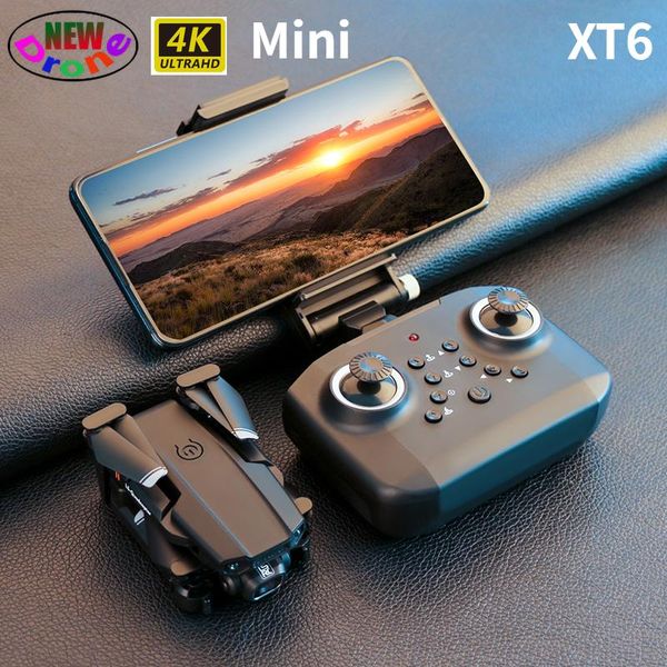 drone 4k double camera hd xt6 wifi fpv drones air pressure fixed height four-axis aircraft rc helicopter with toys
drone 4k double camera hd xt6 wifi fpv drones air pressure fixed height four-axis aircraft rc helicopter with toys