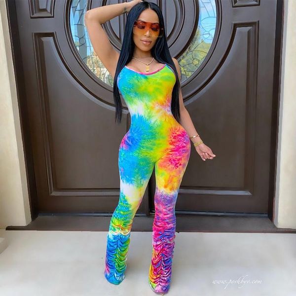 women's jumpsuits & rompers fashion tie-dye print playsuit women summer long pants casual bodysuit female sleeveless loose trousers jum, Black;white
women's jumpsuits & rompers fashion tie-dye print playsuit women summer long pants casual bodysuit female sleeveless loose trousers jum, Black;white