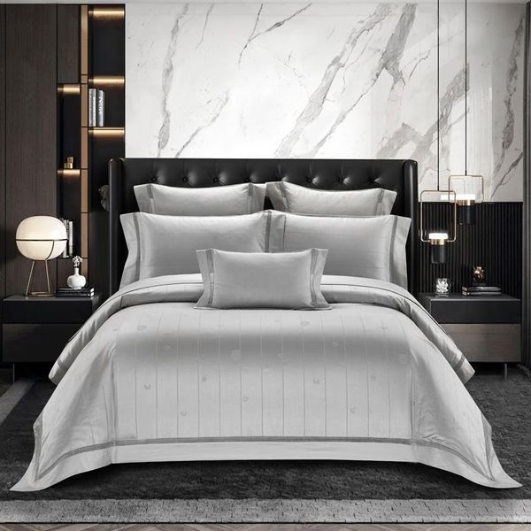 bedding sets 4pcs grey/dusty pink vertical stripes duvet cover set 1000tc luxury egyptian cotton soft bed sheet pillowcases
bedding sets 4pcs grey/dusty pink vertical stripes duvet cover set 1000tc luxury egyptian cotton soft bed sheet pillowcases