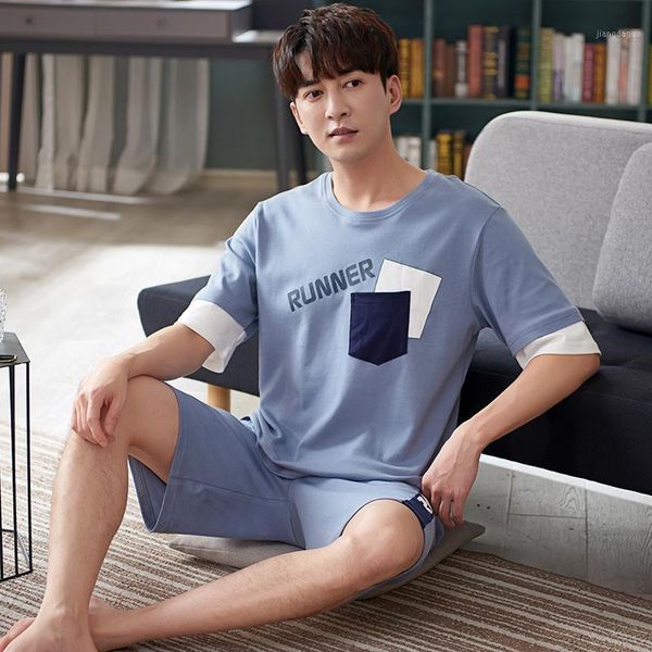 men's sleepwear men 2pcs cotton pajamas sets print letter short t-shirt&shorts pyjamas suit summer loose plus size 3xl 4xl nightwear, Black;brown
men's sleepwear men 2pcs cotton pajamas sets print letter short t-shirt&shorts pyjamas suit summer loose plus size 3xl 4xl nightwear, Black;brown