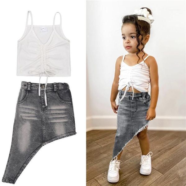 clothing sets baby & children's 1-6y girl's set, sleeveless drawstring pleated sling and skirt suit for birthday party vacation1, White
clothing sets baby & children's 1-6y girl's set, sleeveless drawstring pleated sling and skirt suit for birthday party vacation1, White