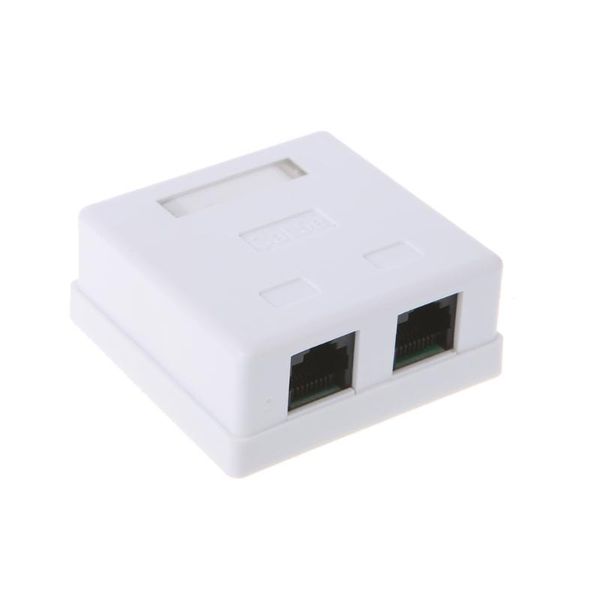 junction box cat5e network connector 2 port deskextension cable 32ca computer cables & connectors
junction box cat5e network connector 2 port deskextension cable 32ca computer cables & connectors