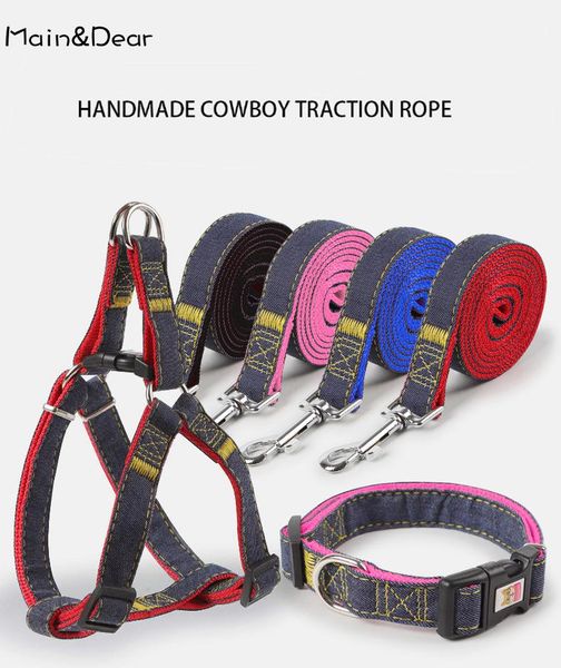 dog collars & leashes pet leash detachable and washable handmade cowboy traction rope chest strap plus collar
dog collars & leashes pet leash detachable and washable handmade cowboy traction rope chest strap plus collar