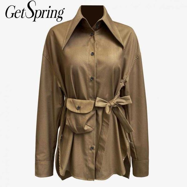 getspring women shirt long sleeve bandage vintage woman blouses shirts casual bloues fashion 210601, White
getspring women shirt long sleeve bandage vintage woman blouses shirts casual bloues fashion 210601, White