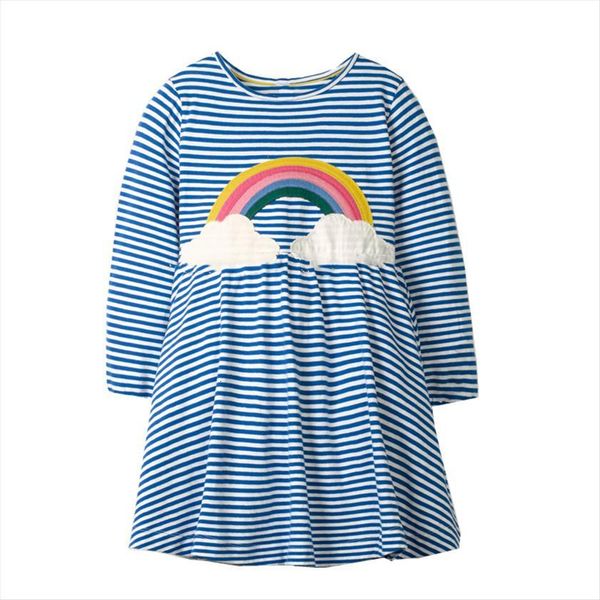 jumping meters long sleeve girl dresses girls bird appliqued princess baby clothes striped toddler kids clothing, Red;yellow
jumping meters long sleeve girl dresses girls bird appliqued princess baby clothes striped toddler kids clothing, Red;yellow