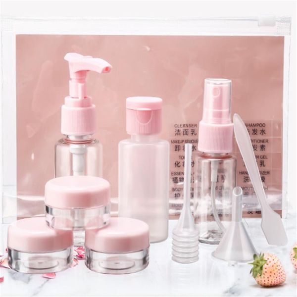 pcs/set portable travel cosmetics empty bottles sample sub-bottle spray makeup tools professional storage & jars
pcs/set portable travel cosmetics empty bottles sample sub-bottle spray makeup tools professional storage & jars